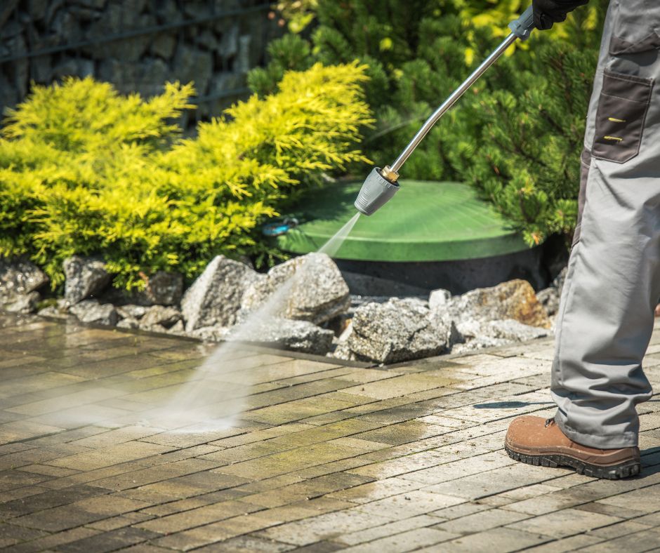 Best Season Landscaping can pressure wash all of your surfaces.